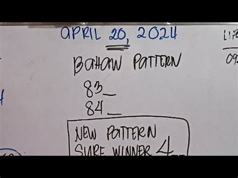 [LIVE] 2:00 PM 3D Lotto Guide April 19, 2024 .